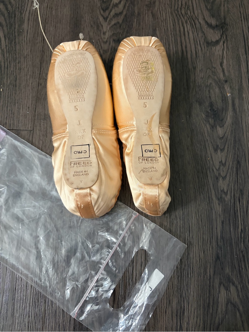 Freed of London Pointe Shoes C Pro 5xxx J Maker